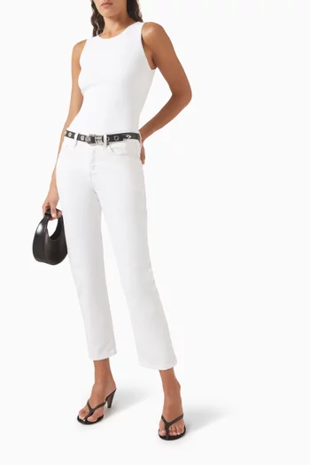 Vintage Straight Ankle Jeans