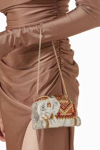 Elephant Chang Clutch Bag