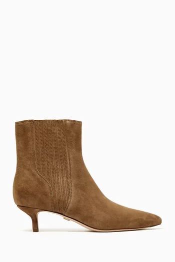 Lisa 45 Ankle Boots in Suede