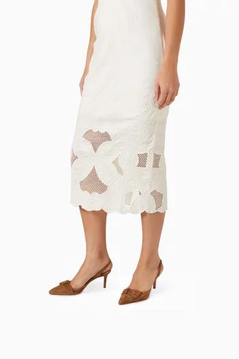 Lenora Slingback Pumps in Suede