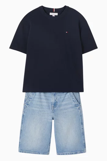 Graphic T-shirt in Cotton