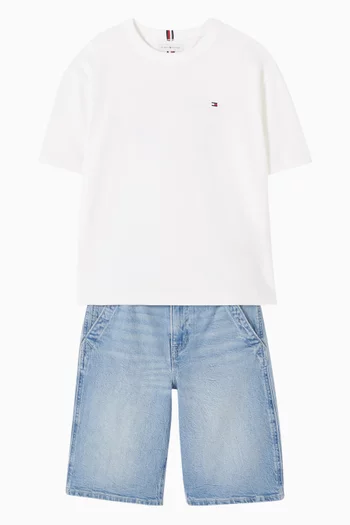 Graphic T-shirt in Cotton
