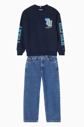 Heritage Baggy Jeans in Denim