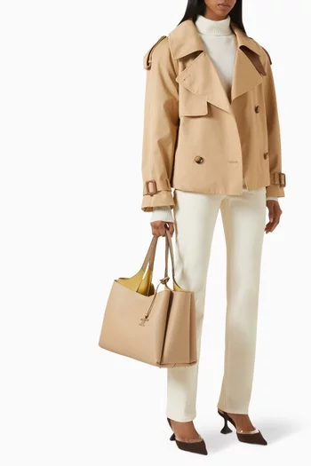 Medium Tote Bag in Leather