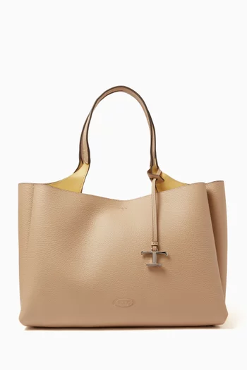Medium Tote Bag in Leather