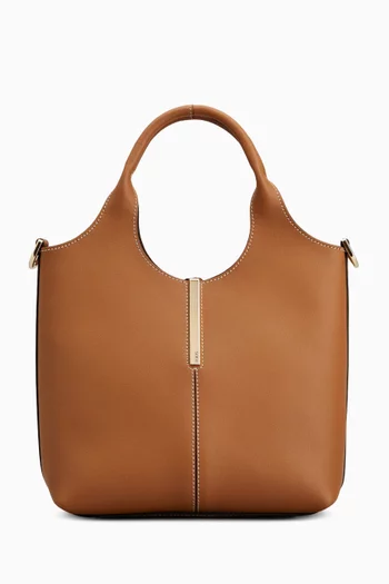 Small Shopping Bag in Leather