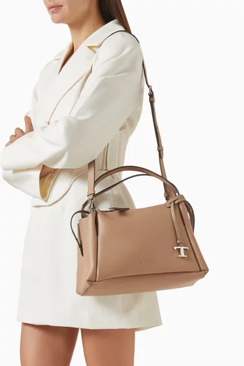 Small Boston Bag in Leather