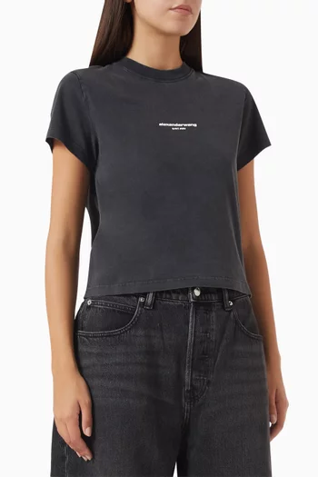 Logo T-shirt in Cotton