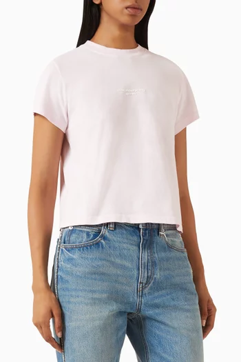 Logo T-shirt in Cotton