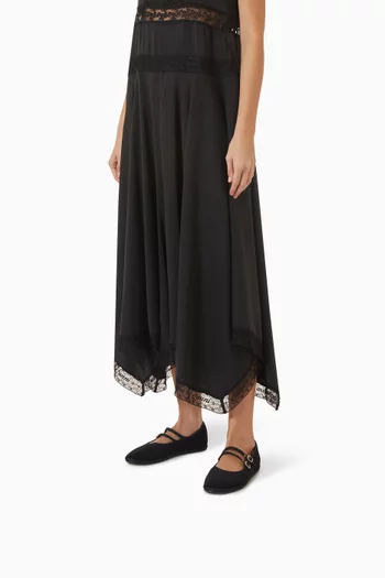Audrey Furlana Ballet Flats in Cotton Velvet