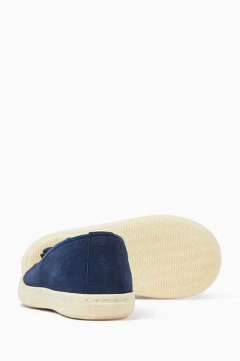 Tasselled Loafers in Nubuck Leather