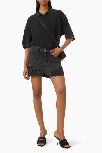 Layered Polo Mini Dress