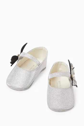 Butterfly Glitter Ballerinas