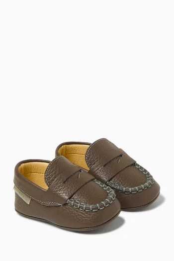 Loafers in Leather