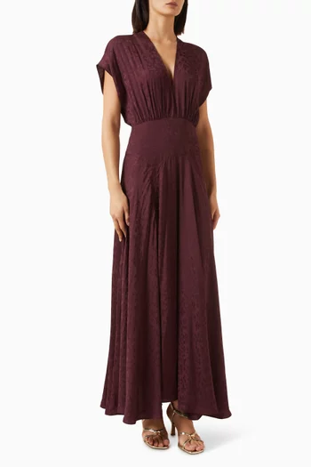 Ridan V-neck Dress in Viscose
