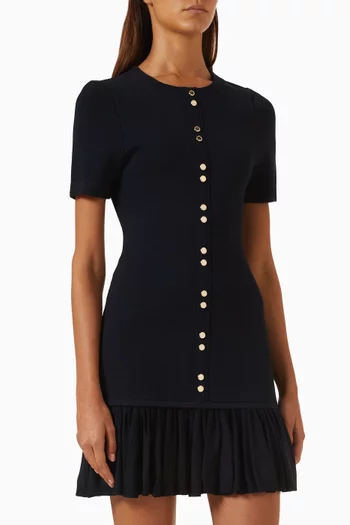 Fitted Knit Mini Dress