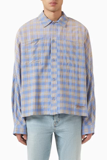 Santa Monica Flannel Shirt in Cotton