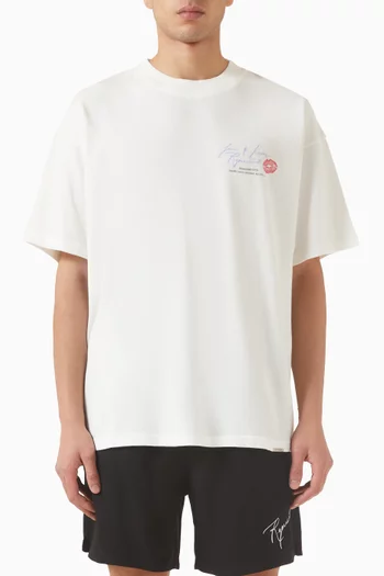 Love & Kisses T-shirt in Cotton
