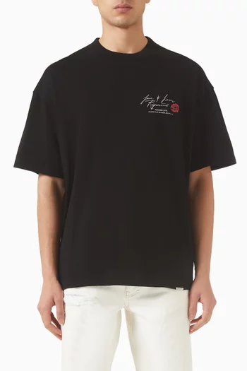 Love & Kisses T-shirt in Cotton