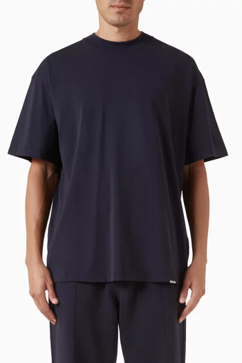 Initial Oversized T-shirt in Jersey