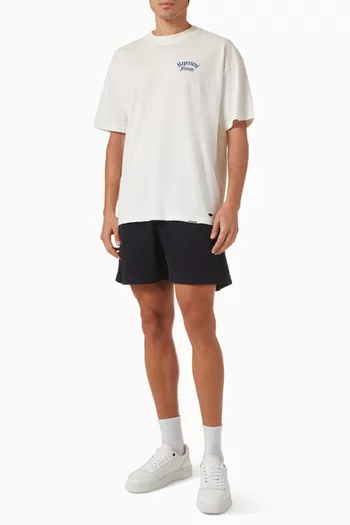 Initial Sweatshorts in Waffle-knit