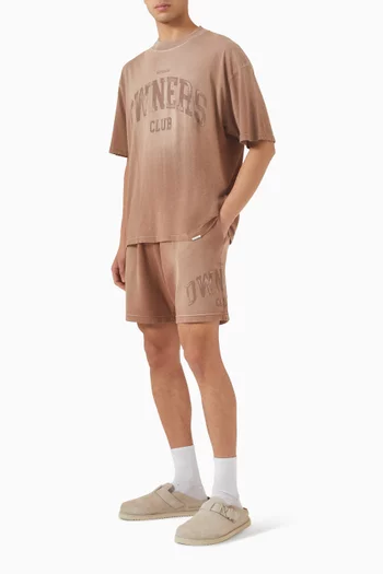 Owners Shorts in Cotton-mesh