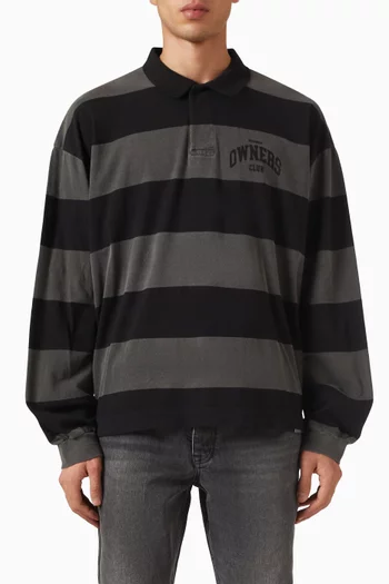 Owners Club Rugby Stripe T-shirt in Cotton