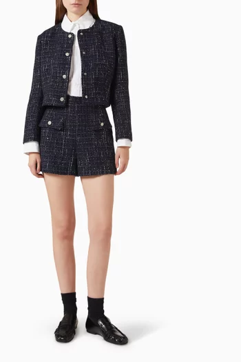 Crop Jacket in Tweed