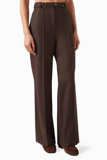 Adam Straight-leg Pants in Wool Blend
