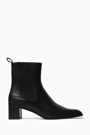 Joan Ankle Boots in Leather