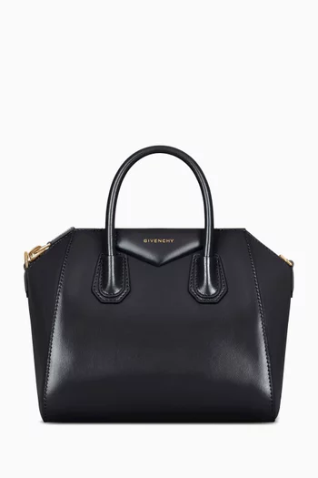 Small Antigona Bag in Calfskin Leather