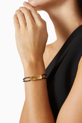 Givenchy Tape Cord Bracelet