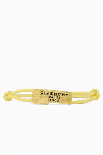 Givenchy Tape Cord Bracelet