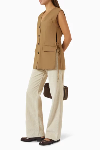 Waistcoat in Virgin Wool