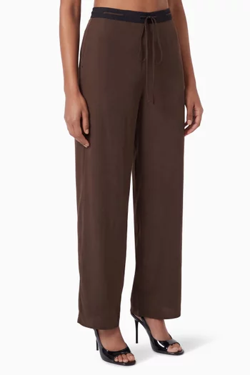 Eleni Straight-leg Pants in Jersey