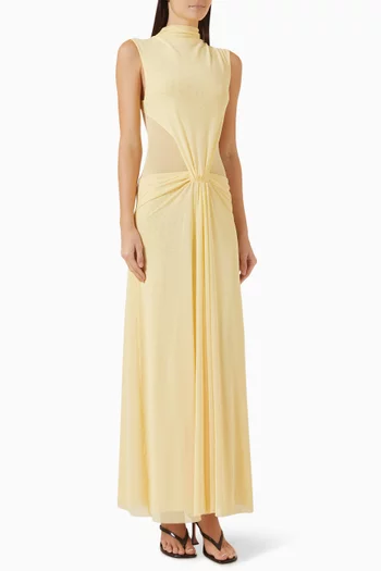 Odea Gathered Maxi Dress