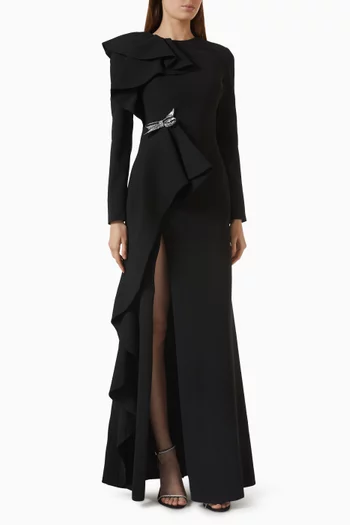 Arcene Gown in Crepe
