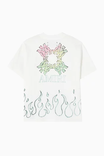 Graphic T-shirt in Cotton