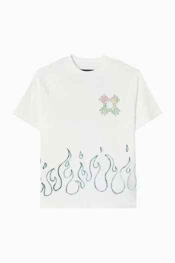 Graphic T-shirt in Cotton