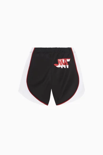 Graphic Sport Track Shorts