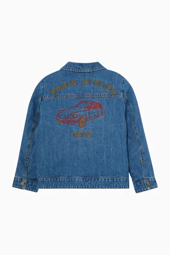 Marvin Reversible Jacket in Organic Cotton