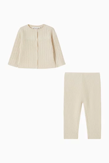 Lavina Top & Trousers Set in Knit