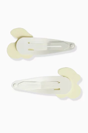 Marina Cherry Hairclips, Set of 2