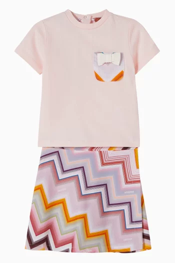 Chevron-printed Sarong