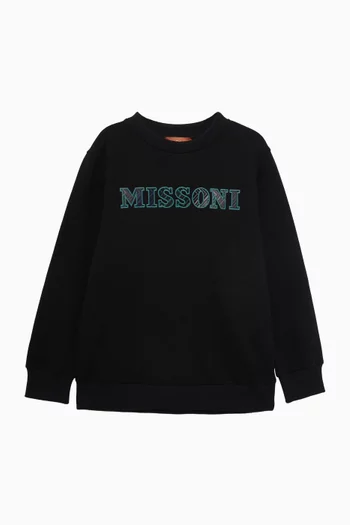Zigzag Logo Sweatshirt