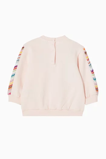 Logo Sweatshirt in Cotton
