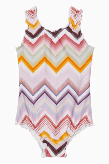 Zig Zag One-piece Swimsuit