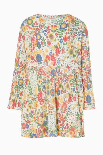 Floral-Print Dress
