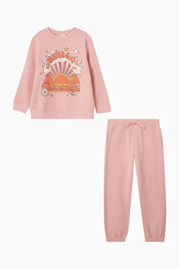 Sunshine Graphic Tracksuit in Cotton