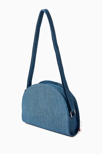 Rainbow Handbag in Denim